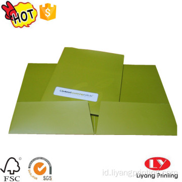 Pemegang kantor folder file A4 dengan logo